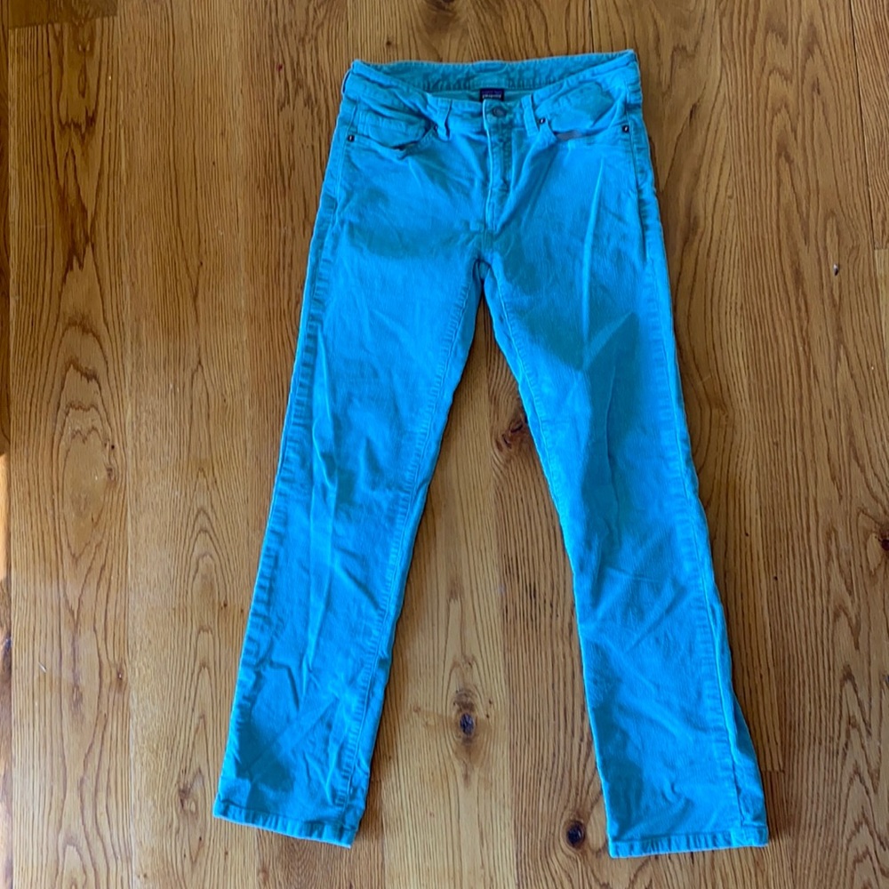 Blue Patagonia Women’s Straight Slim Leg Corduroys